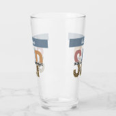 Custom SLP Speech Pathologe Leopard Print Glas (Links)