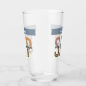 Custom SLP Speech Pathologe Leopard Print Glas (Rechts)
