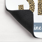Custom SLP Speech Pathologe Leopard Print Mousepad (Ecke)