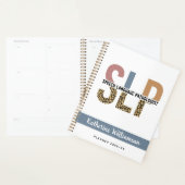 Custom SLP Speech Pathologe Leopard Print Planer (Anzeige)