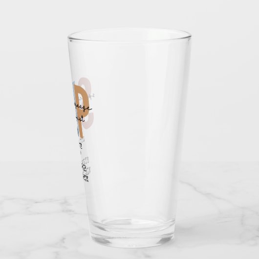 Custom SLP Speech Pathologist Speech Therapist Glas (Links)