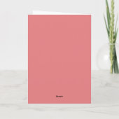 Custom SLP Speech Pathologist Speech Therapist Karte (Rückseite)