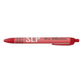 Custom SLP Speech Pathologist Speech Therapist Kugelschreiber (Unterseite)