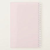 Custom SLP Speech Pathologist Speech Therapist Planer (Rückseite)