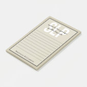 Custom SLP Speech Pathologist Speech Therapist Post-it Klebezettel (angewinkelt)