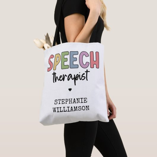 Custom SLP Speech Pathologist Speech Therapist Tasche (Von Nahem)