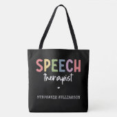 Custom SLP Speech Pathologist Speech Therapist Tasche (Vorderseite)