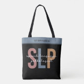 Custom SLP Speech Pathologist Speech Therapist Tasche (Rückseite)