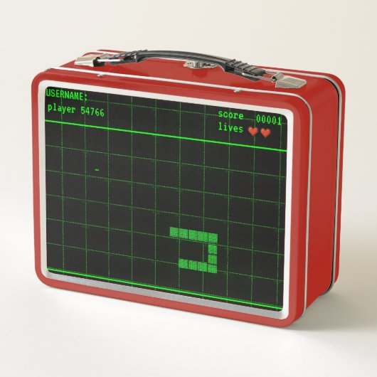 Custom Snag Game Lunch Box - Name & Score (Rückseite)