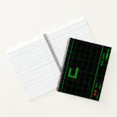 Custom Snake Game Retro NotebookSpiral Notebook Notizblock (Innenseite)
