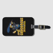 Custom Snow Boarder Snowboard Shop Big Air Gepäckanhänger (Vorderseite (Horizontal))