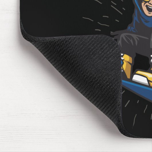 Custom Snow Boarder Snowboard Shop Big Air Mousepad (Ecke)