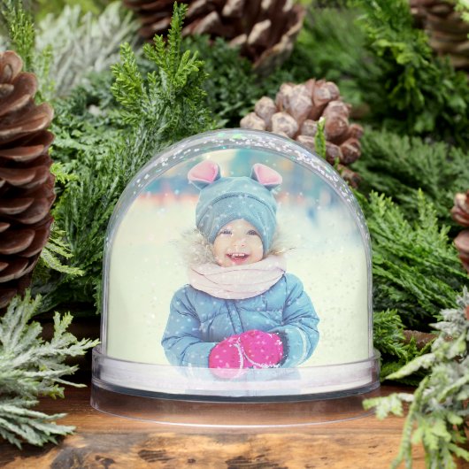 Custom Snow Globe Photo Schneekugeln (Winter)
