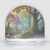Custom Snow Globe with Your Favorite Photo Inside Schneekugeln (Rückseite)