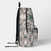 Custom Snowdrops Floral Muster Bedruckter Rucksack (Links)