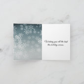 Custom Snowflake Weihnachten (Innenseite)