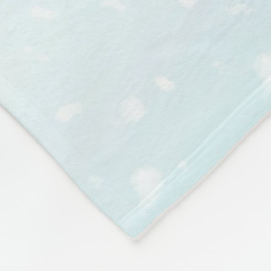 Custom Snowman Fleece Blanket (Ecke)