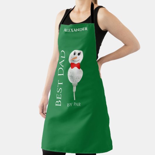 Custom Snowman Red Bowtie Black Buffalo Tasten Schürze (InSitu)