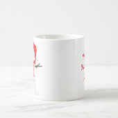 Custom Snowman Weihnachts-Tasse Kaffeetasse (Mittel)