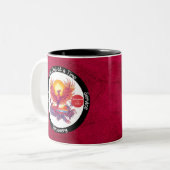 Custom Sobriety Meilenstein Geschenk - Phoenix Zweifarbige Tasse (Vorderseite Links)