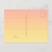 Custom SoCal Birthday Einladungspostkarte (Rückseite)