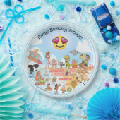 Custom SoCal Birthday Pappteller (Party)