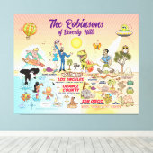 Custom SoCal Leinwanddruck (Insitu (Holzboden))