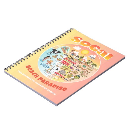 Custom SoCal Notizblock (Linke Seite)