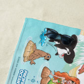 Custom SoCal Sunset Beach Blanket Strandtuch (Beispiel)