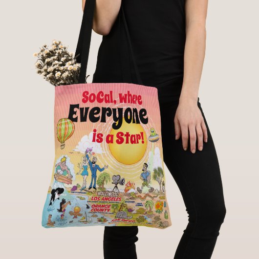 Custom SoCal Tote Bag Tasche (Von Nahem)