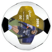 Custom Soccer Ball Gelb (Gedreht)