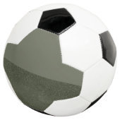 Custom Soccer Ball - Horizontal gespaltene Moos gr (Dreiviertel)