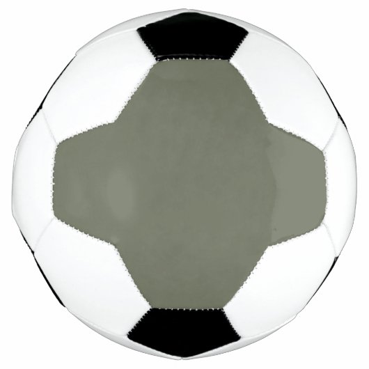 Custom Soccer Ball mit Moss Green Center (Vorderseite)