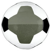 Custom Soccer Ball — Vertikal gespaltenes Moss Gre (Gedreht)