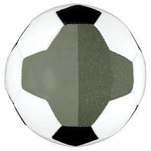 Custom Soccer Ball — Vertikal gespaltenes Moss Gre