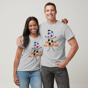 Custom Soccer Big Brother T-Shirt