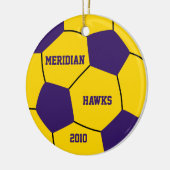 Custom Soccer Ornament (Links)