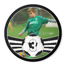 Custom Soccer Player Foto & Jersey Number Sports