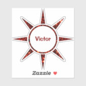 Custom Social Man Aufkleber (Blatt)