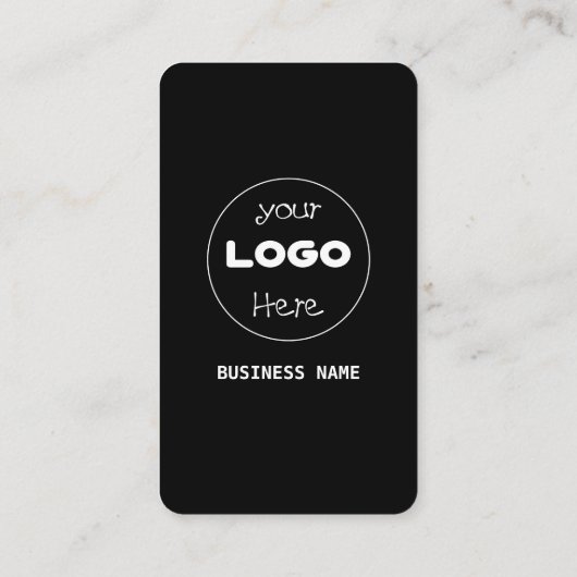 Custom Social Media QR Code Beruflich Visitenkarte (Rückseite)