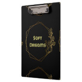 Custom Soft Dreams Clipboards schöne Schreibwaren Klemmbrett (Links)