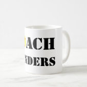 Custom Softball Coach Coffee Tasse (VorderseiteRechts)
