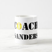 Custom Softball Coach Coffee Tasse (Mittel)