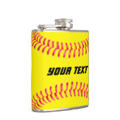 Custom Softball Flask Flachmann (Rechts)