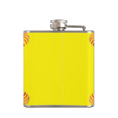 Custom Softball Flask Flachmann (Rückseite)