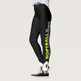 Custom Softball Slayer Leggings