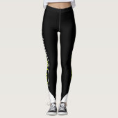 Custom Softball Slayer Leggings (Vorderseite)