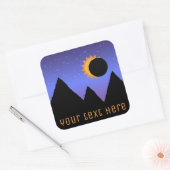 Custom Solar Eclipse 2017 Stickers (Umschlag)