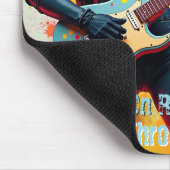 Custom Soldier Girl Gitarrist Art Inspiration Mousepad (Ecke)