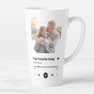Custom Song Favorite Song One Foto Kaffee Tasse